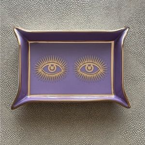 Jonathan Adler Purple Muse Valet Tray